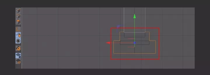 第二十一步：使用旋转工具对圆柱进行调整.webp.jpg