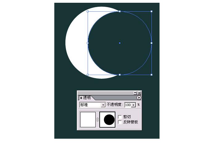 AI设计教程，Illustrator绘制真实夜晚月色效果5.jpg