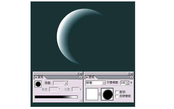AI设计教程，Illustrator绘制真实夜晚月色效果6.jpg