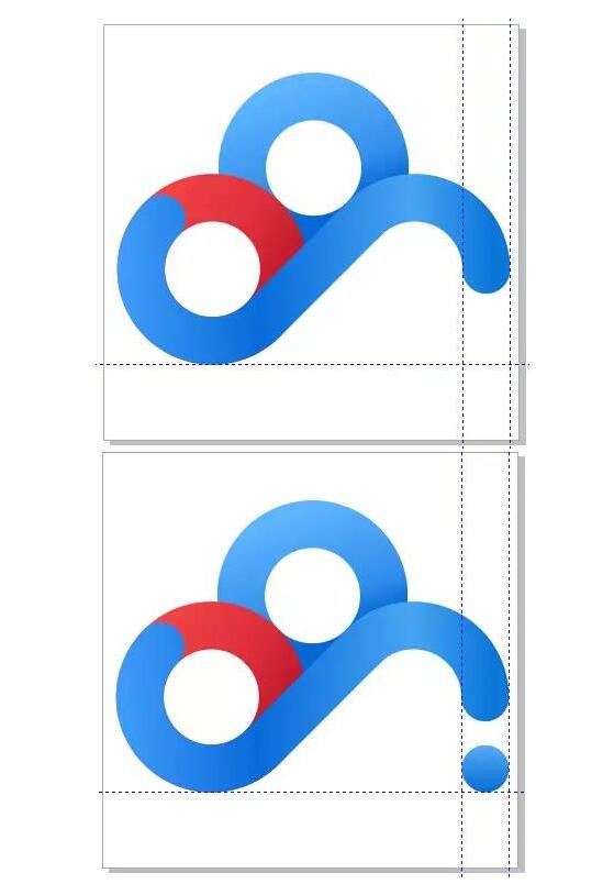 cdr标志绘制教程百度云logo制作方法全过程详解