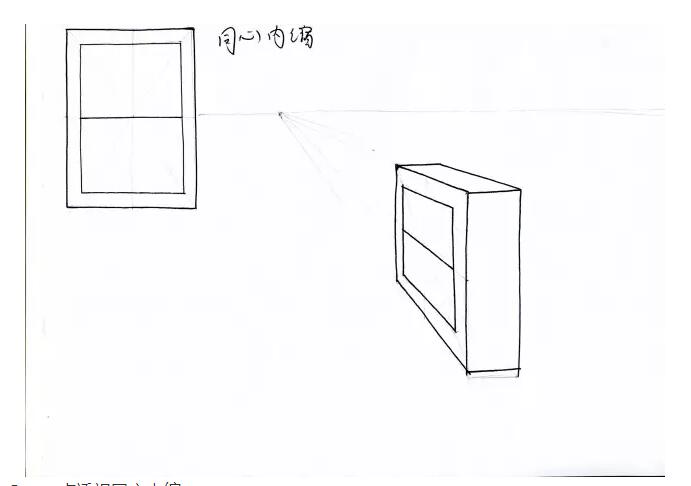 ②：一点透视几何形体切割.jpg