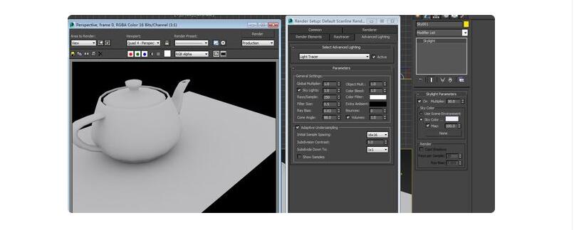 3dmax如何渲染最简单的白模.jpg