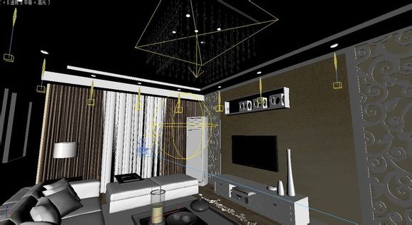 3dmax室内灯光怎么打，3dsmax室内打灯技巧详解