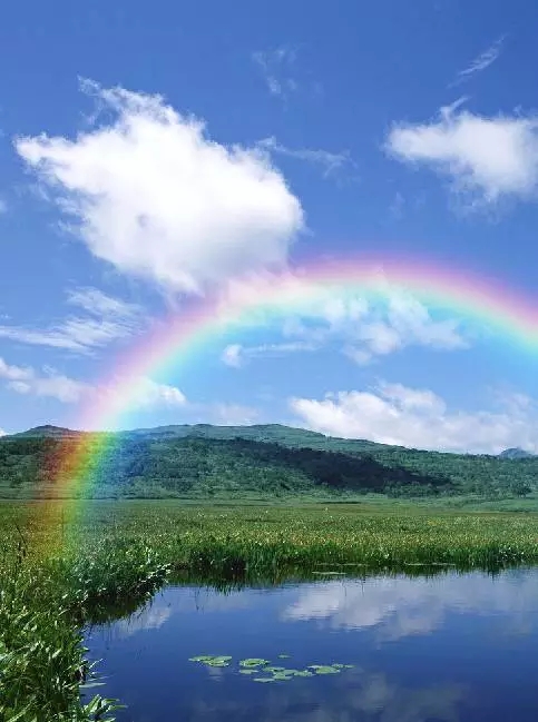 PS梦幻彩虹制作教程，看不到彩虹设计师有办法