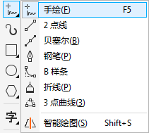 CorelDRAW线条的绘制技巧，实例教你使用cdr手绘工具绘制线条