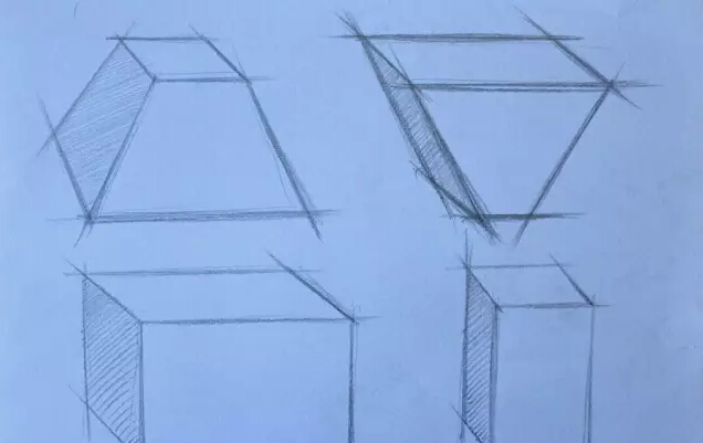 工业设计手绘教程，几何形体要怎么画