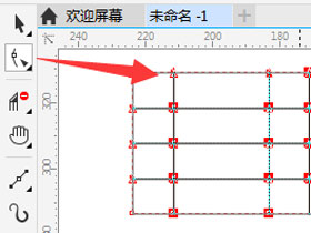 CorelDRAW工具基础教程，教你cdrX8合并单元格的两种方法